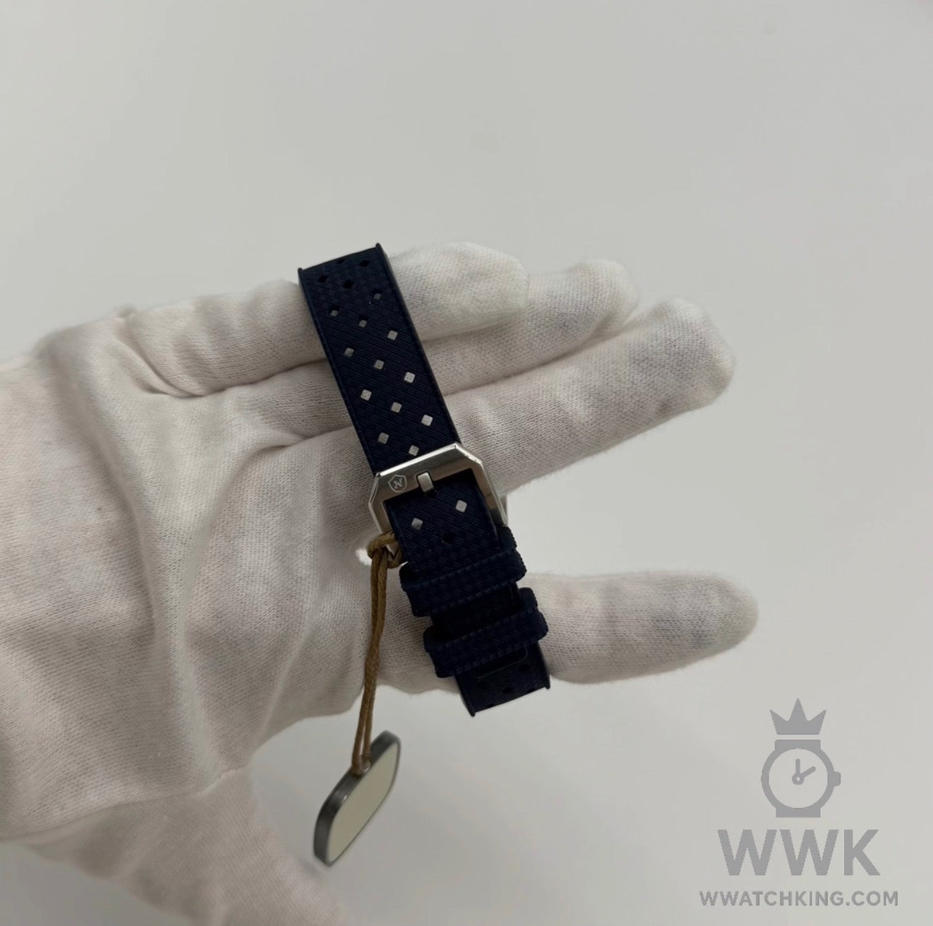 Nivada Grenchen 'Aquamar Blue' | Ref. 32068A10 | Strap | Full Set