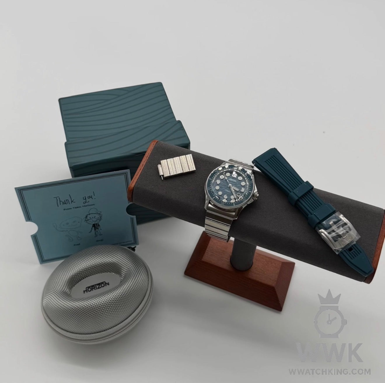 Horizon Nemo Ocean Blue | Selita SW200-1 | Steel | Full Set