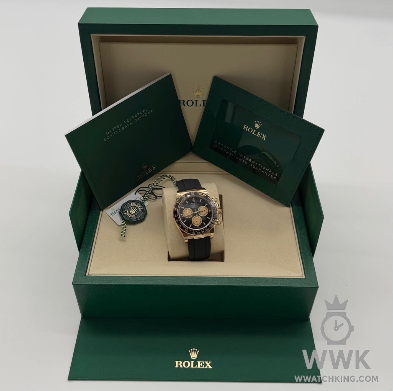 Rolex Daytona 'Paul Newman' | Ref. 126518LN | Oysterflex | 18k Gold | Full Set