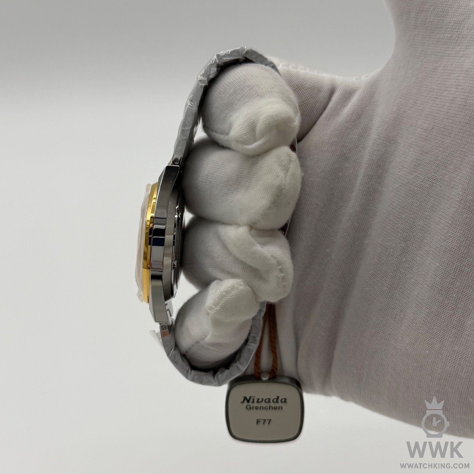 Nivada Grenchen F77 Tiger Eye Bicolor Mark 1 | Ref 68033A77 | Limited Edition