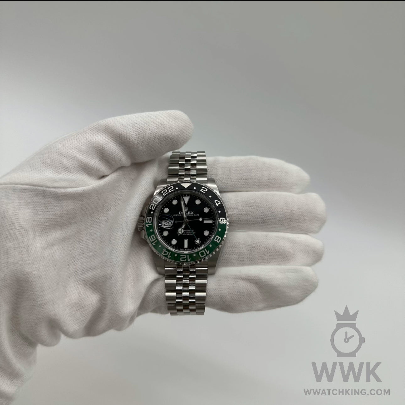Rolex GMT Master II 'Sprite' | Ref. 126710VTNR | Jubilee | Full Set