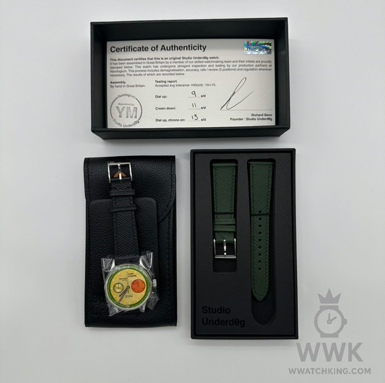 Studio Underd0g 'Av0cado' (Gen3) Limited Edition | Extra Strap | Full Set