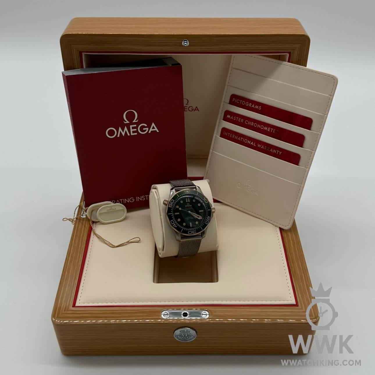 Omega Seamaster 'Bronze on Gold' | Ref. 210.90.42.20.10.001 | Titanium | Full Set