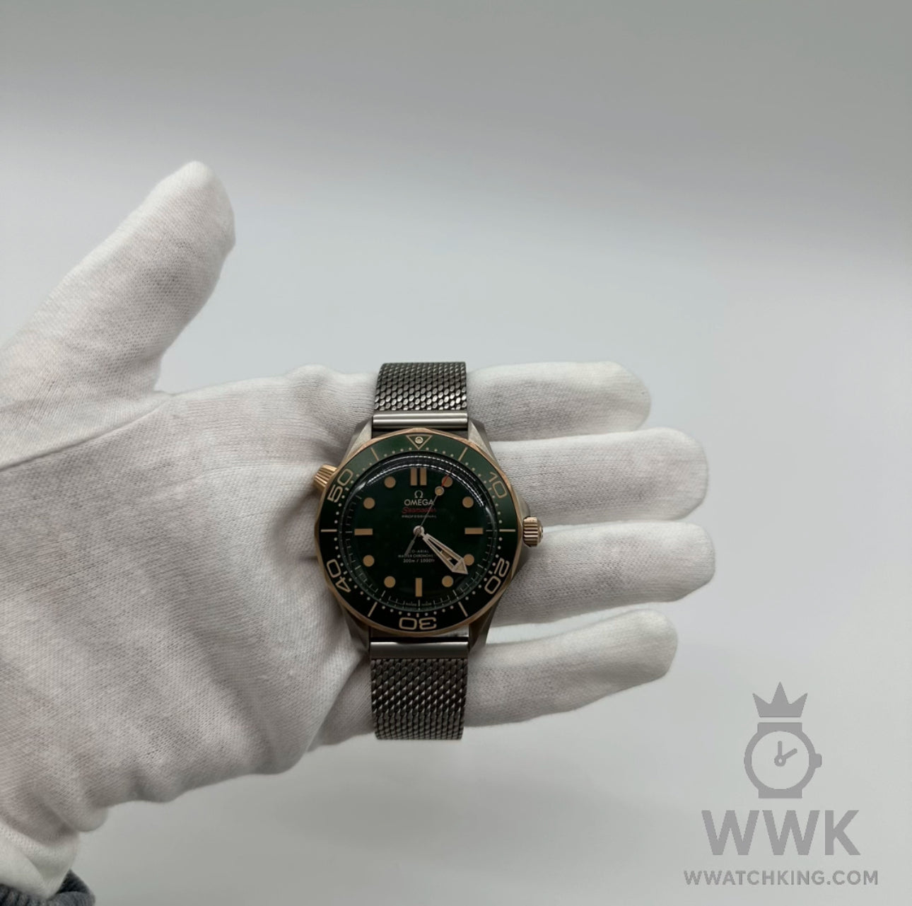 Omega Seamaster 'Bronze on Gold' | Ref. 210.90.42.20.10.001 | Titanium | Full Set