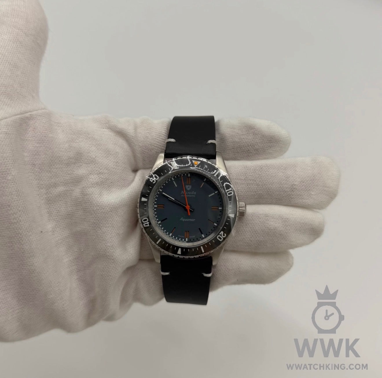 Nivada Grenchen 'Aquamar Grey' | Ref. 32068A10 | Strap | Full Set