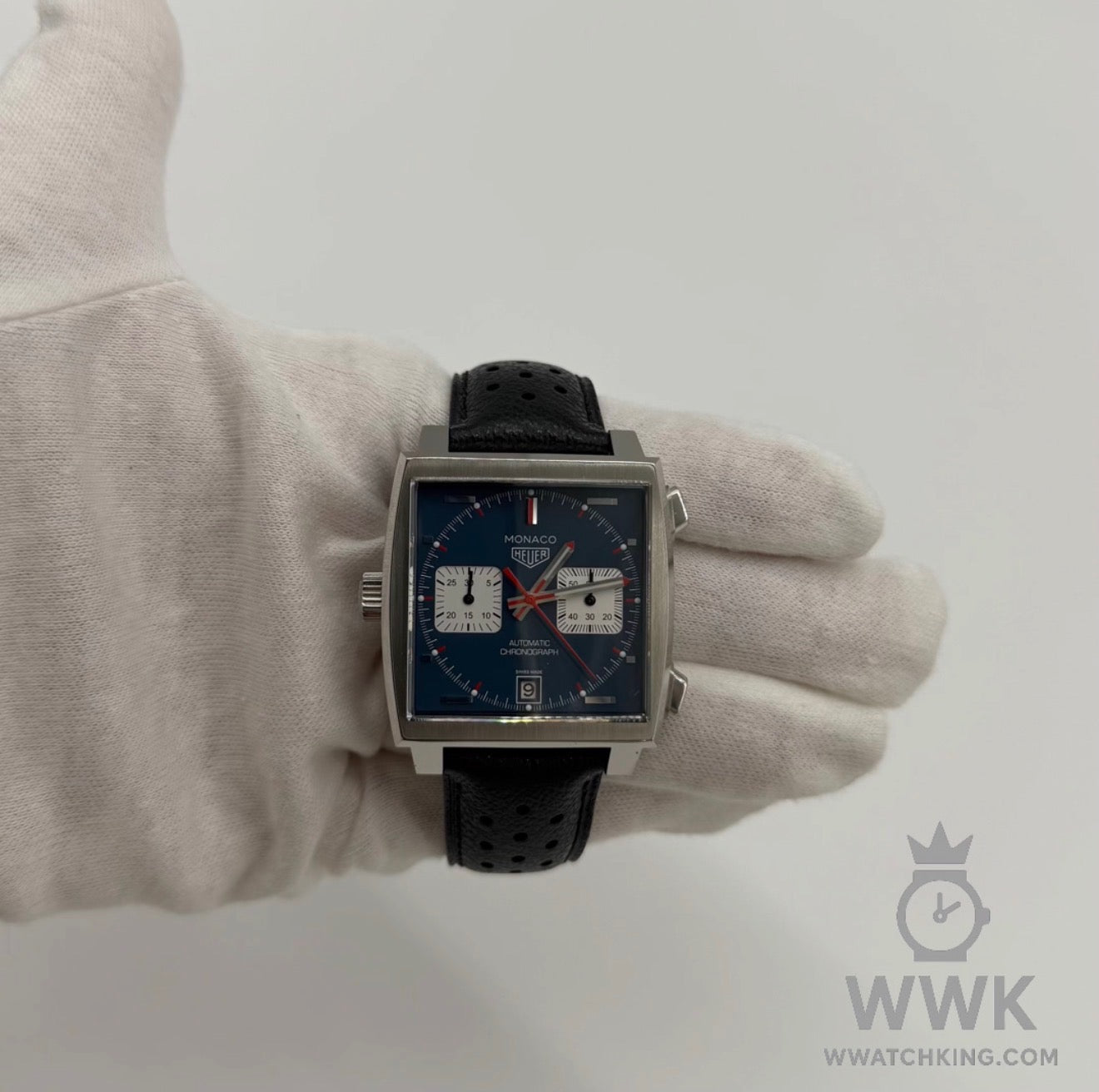 Heuer Monaco 'Steve Macqueen' | Leather Strap | Full Set