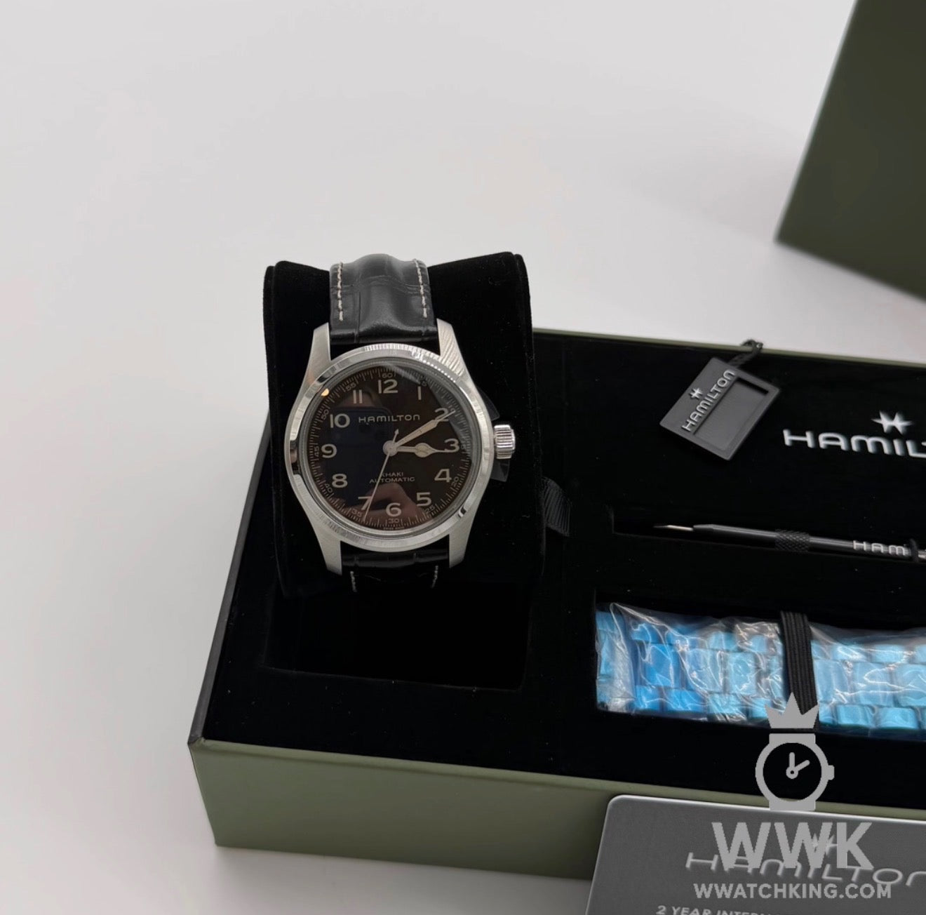 Hamilton Khaki Field Murph 42mm | Ref. H70605732 | Leather | Full Set