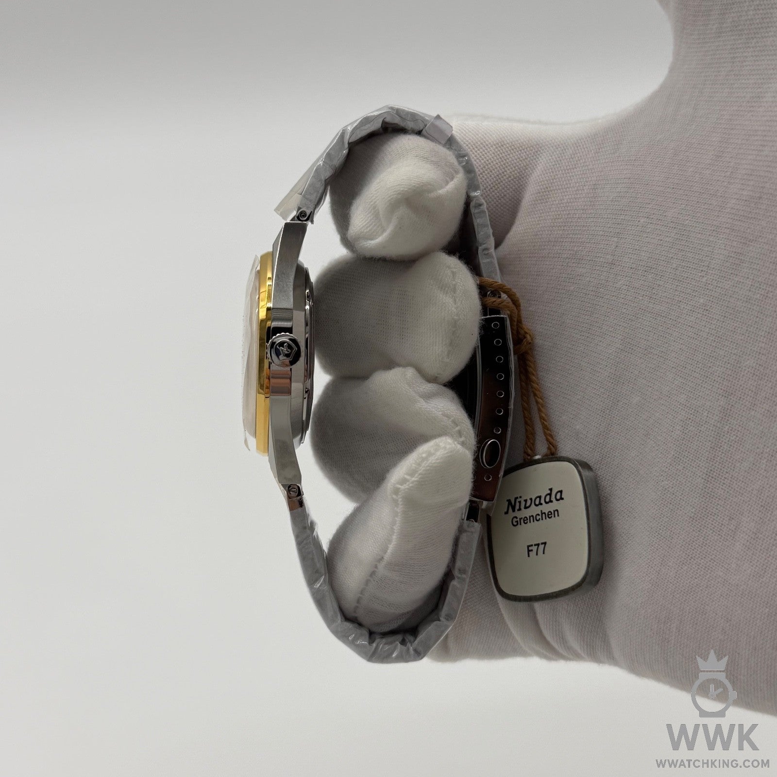 Nivada Grenchen F77 Tiger Eye Bicolor Mark 1 | Ref 68033A77 | Limited Edition